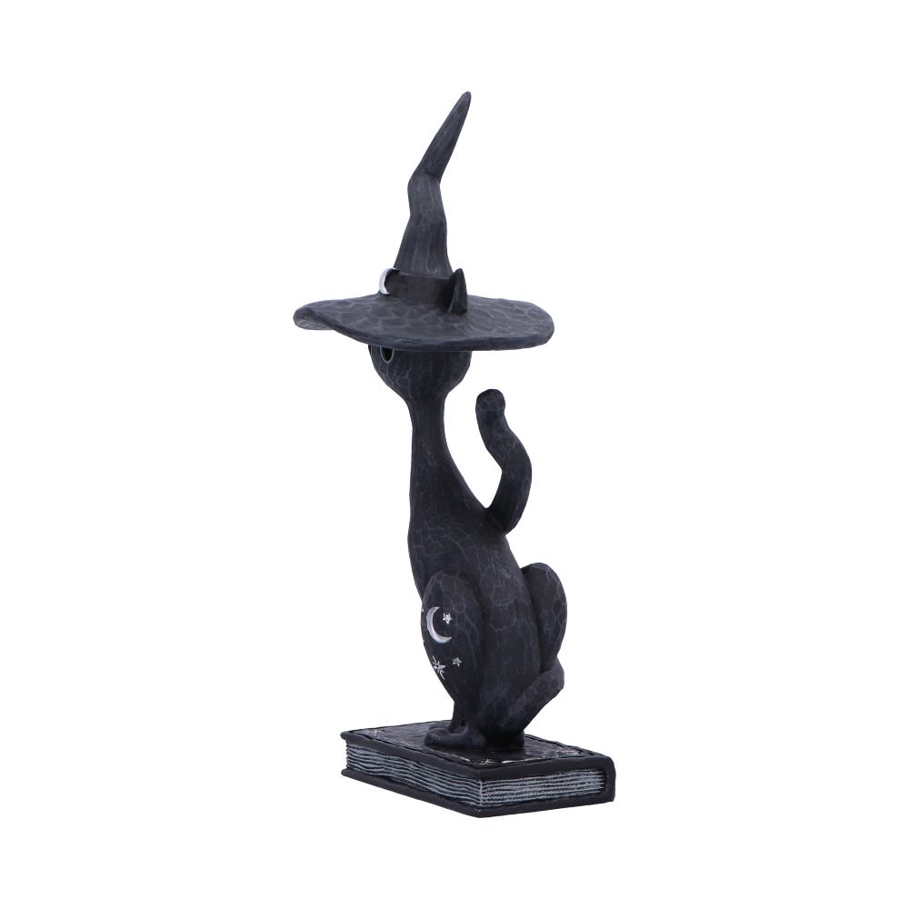 Enchant Spell Cats Witch Cat on Spell Book Figurine 17cm