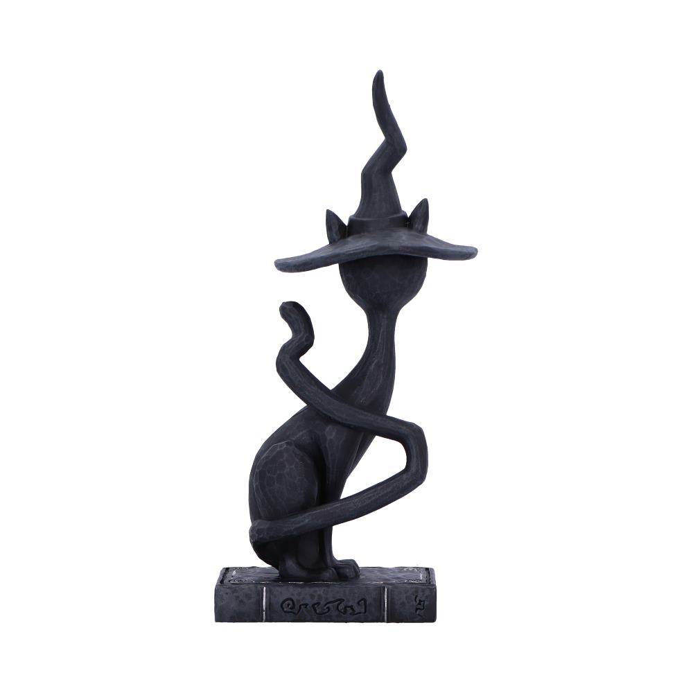 Enchant Spell Cats Witch Cat on Spell Book Figurine 17cm