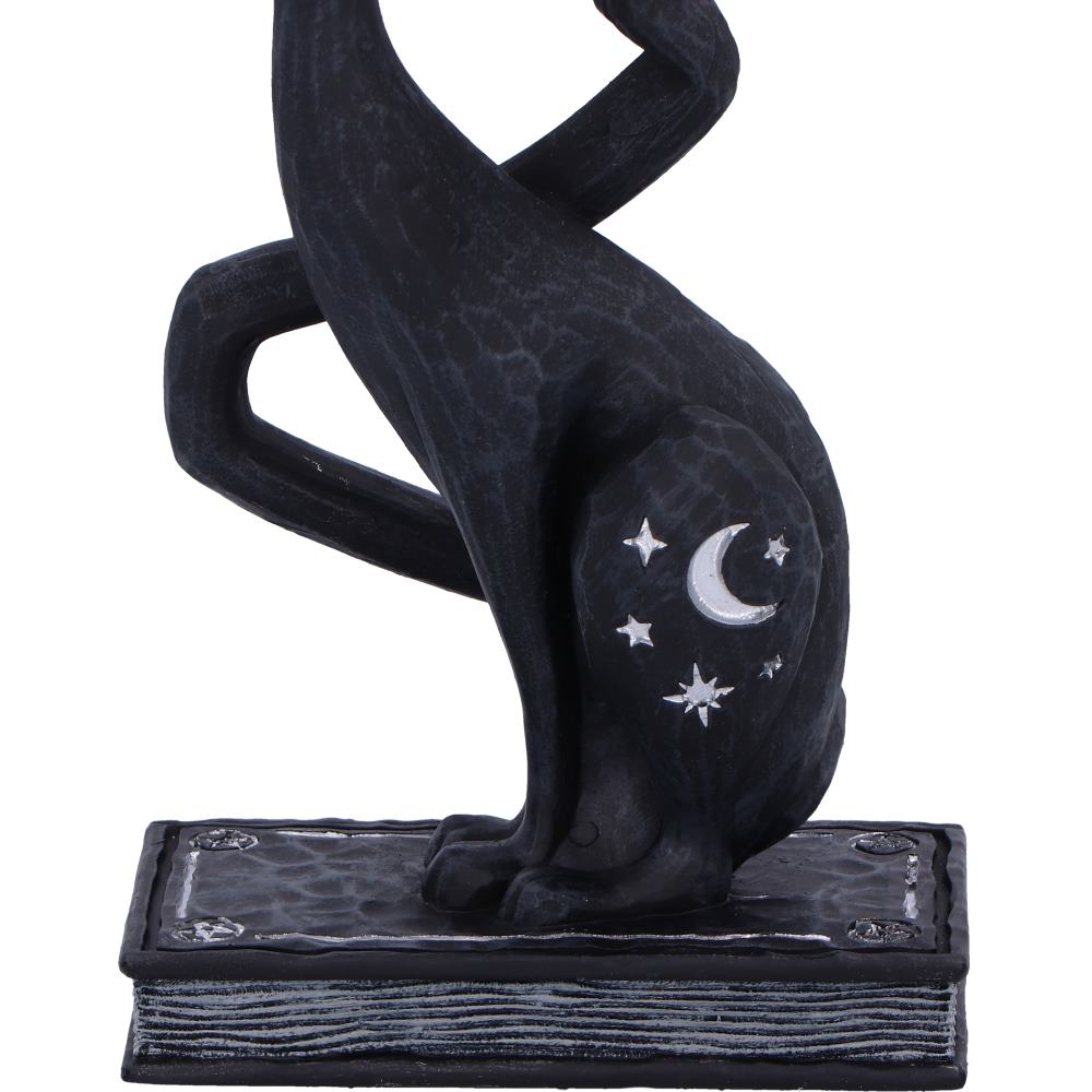 Enchant Spell Cats Witch Cat on Spell Book Figurine 17cm
