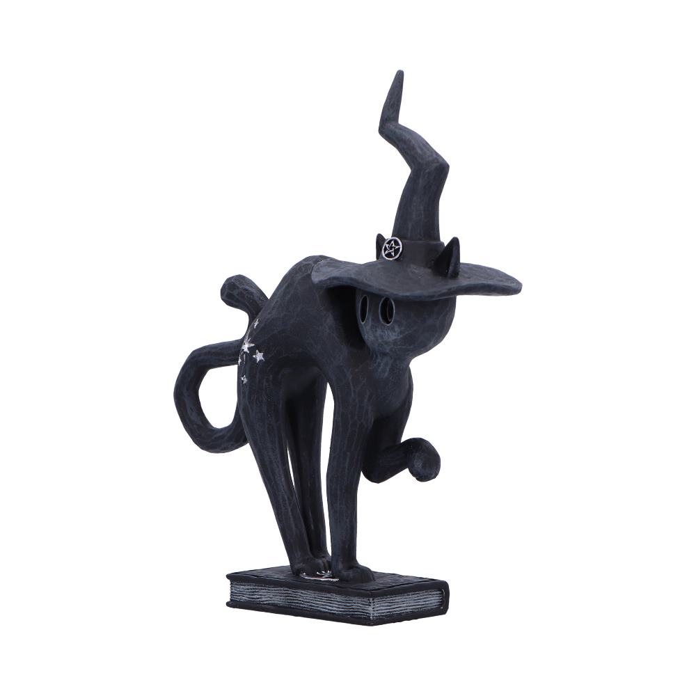Hex Spell Cats Arched-Back Witch Cat Figurine 15.2cm