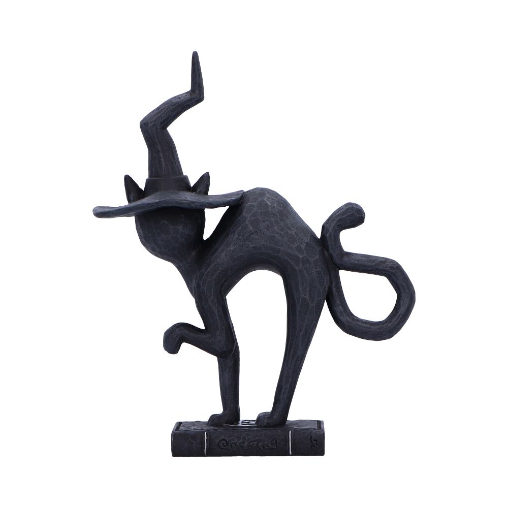 Hex Spell Cats Arched-Back Witch Cat Figurine 15.2cm
