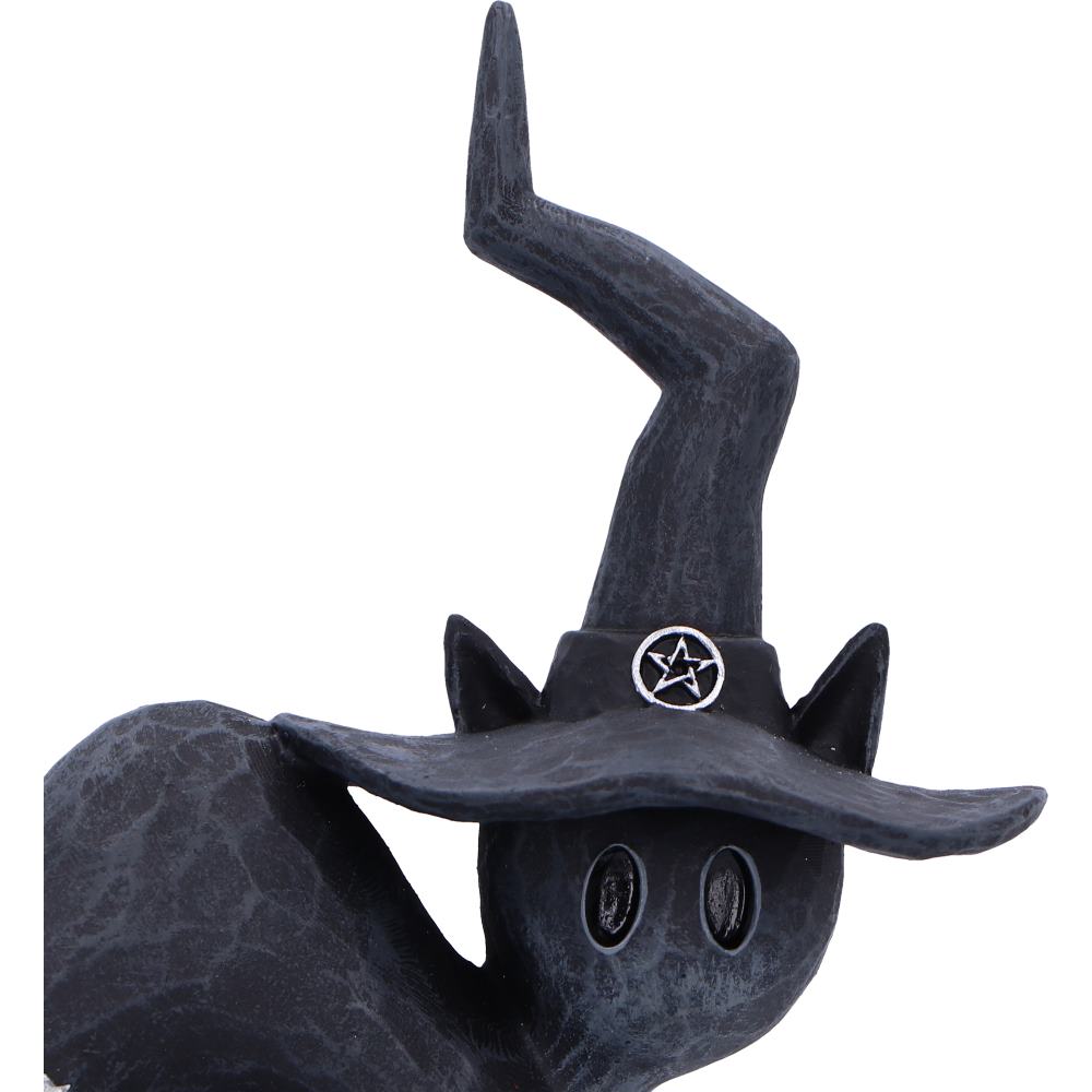 Hex Spell Cats Arched-Back Witch Cat Figurine 15.2cm
