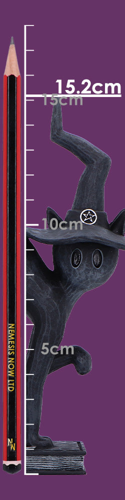 Hex Spell Cats Arched-Back Witch Cat Figurine 15.2cm