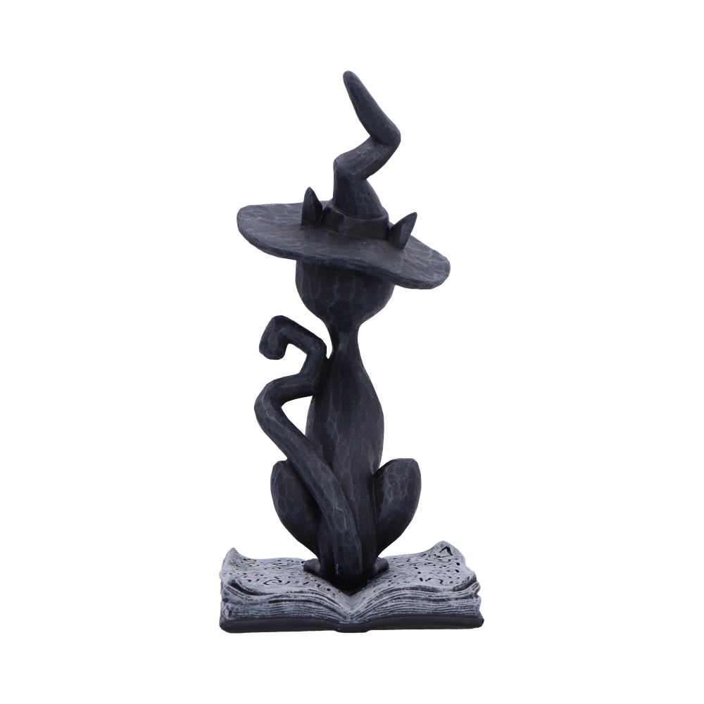 Conjure Spell Cats Witch Cat on Spell Book Figurine 15.2cm