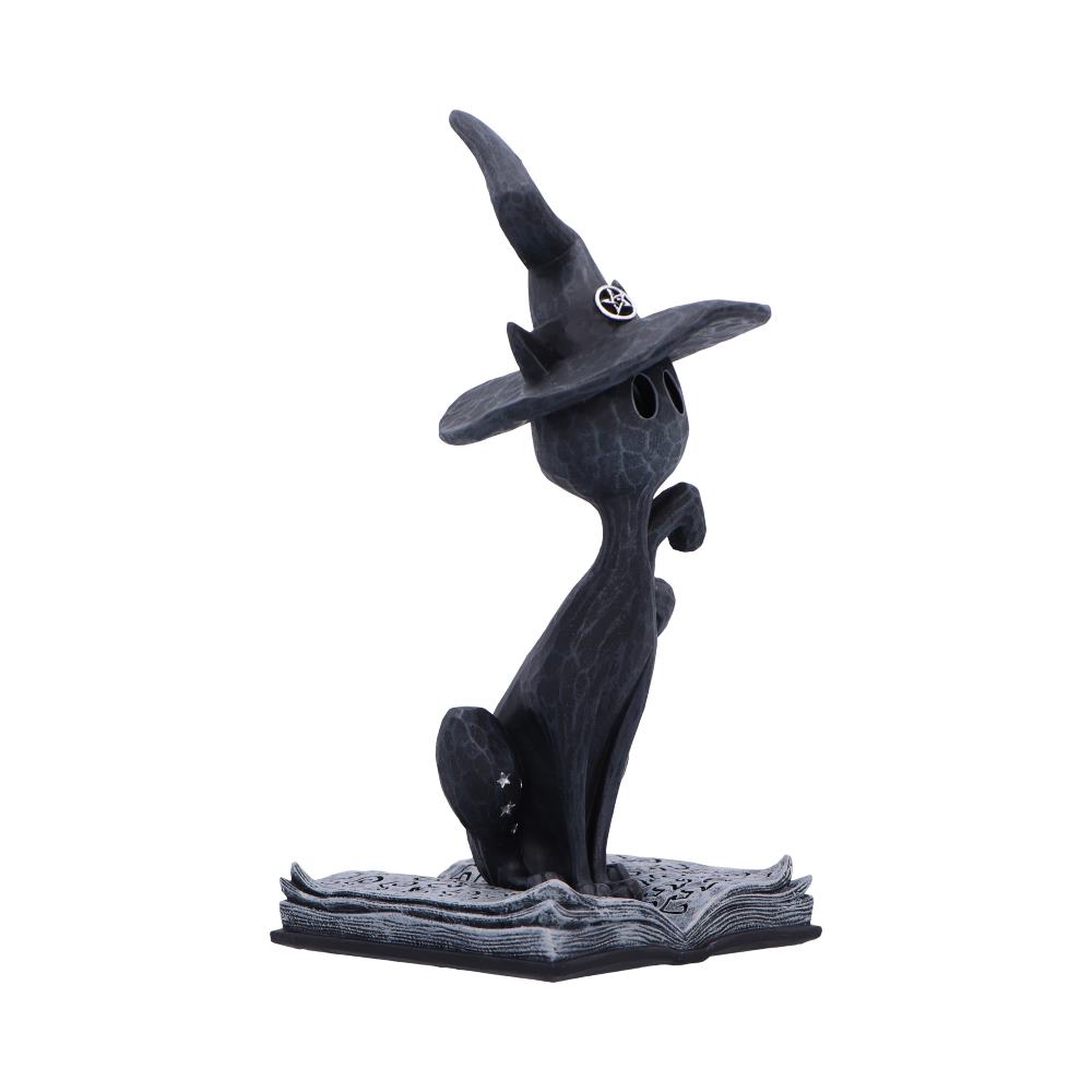 Conjure Spell Cats Witch Cat on Spell Book Figurine 15.2cm