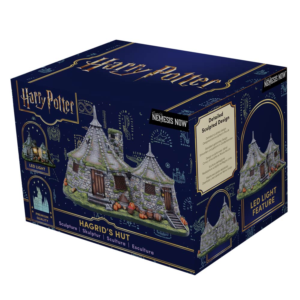 Harry Potter Hagrid's Hut LED Light-Up Figurine 13cm