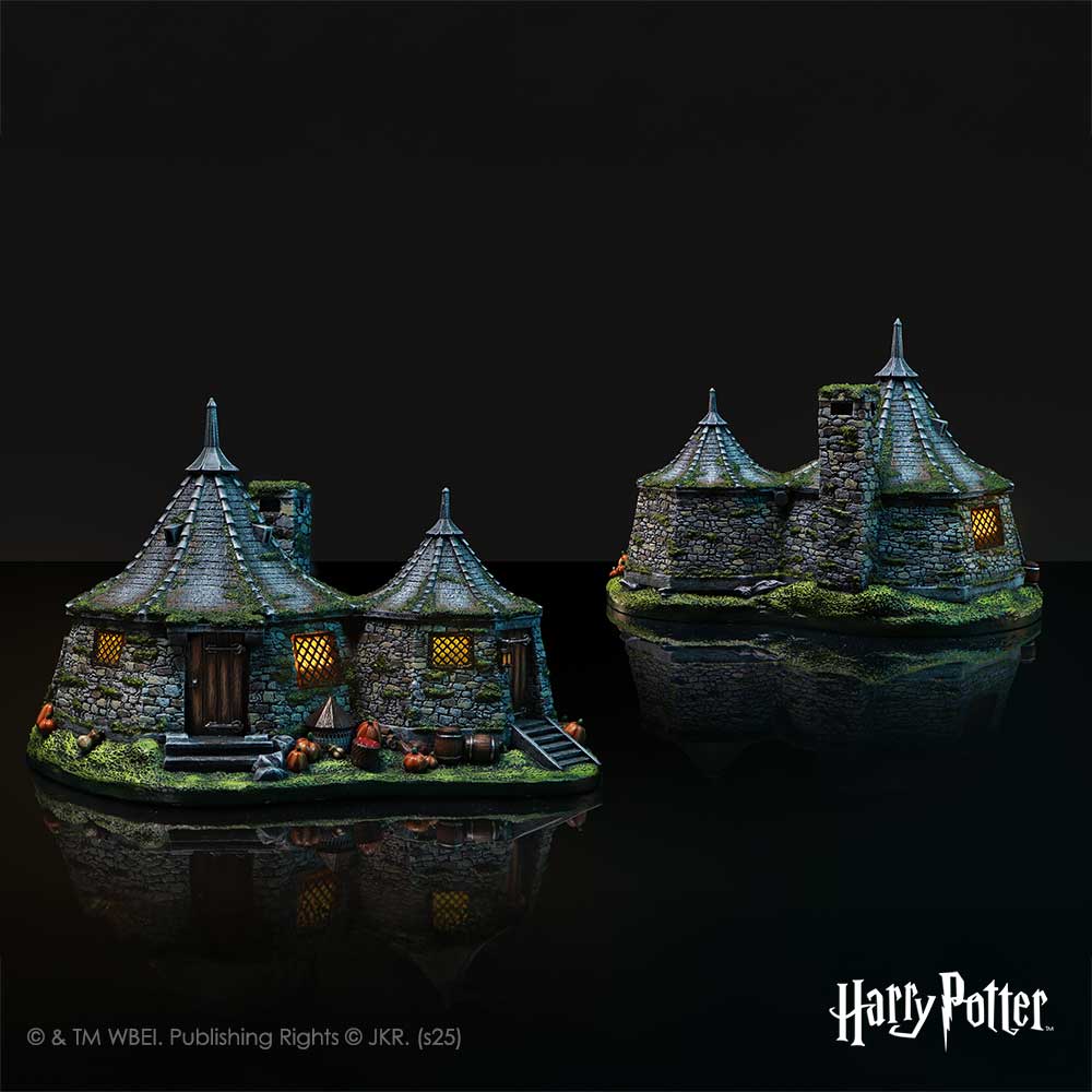 Harry Potter Hagrid's Hut LED Light-Up Figurine 13cm