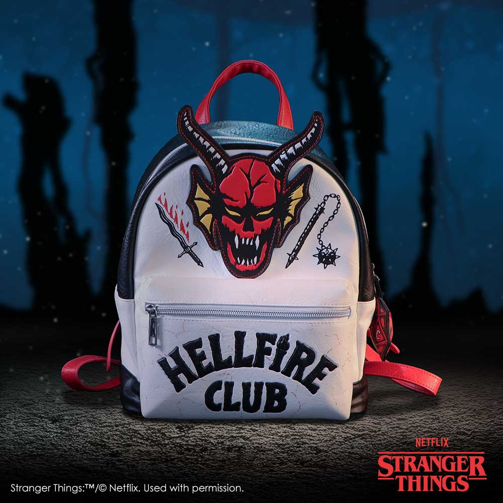 Stranger Things Hellfire Club Backpack, 28cm
