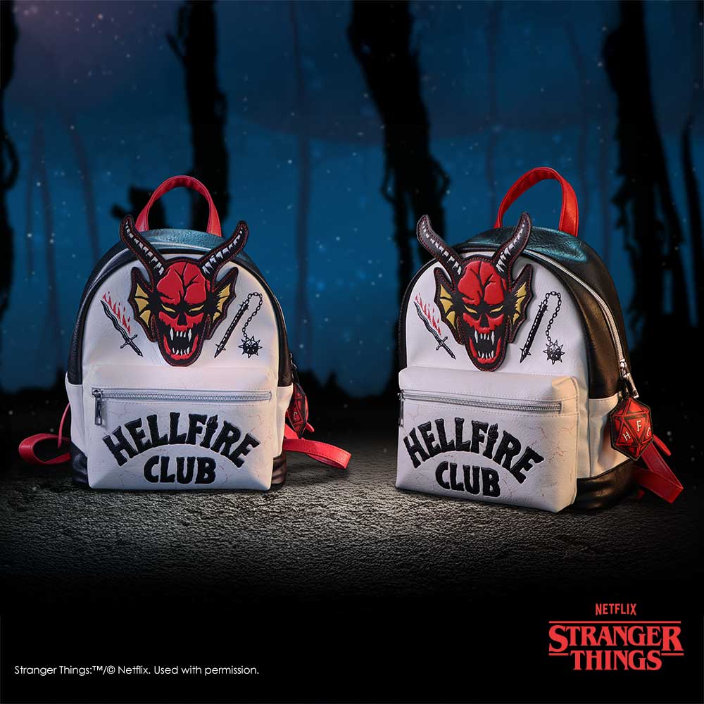 Stranger Things Hellfire Club Backpack, 28cm