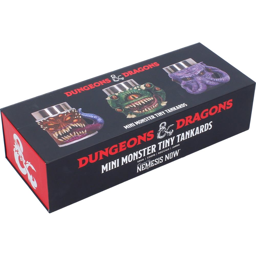 Dungeons & Dragons Mini Monster Tankards Set of 3 8.6cm – Nemesis Now