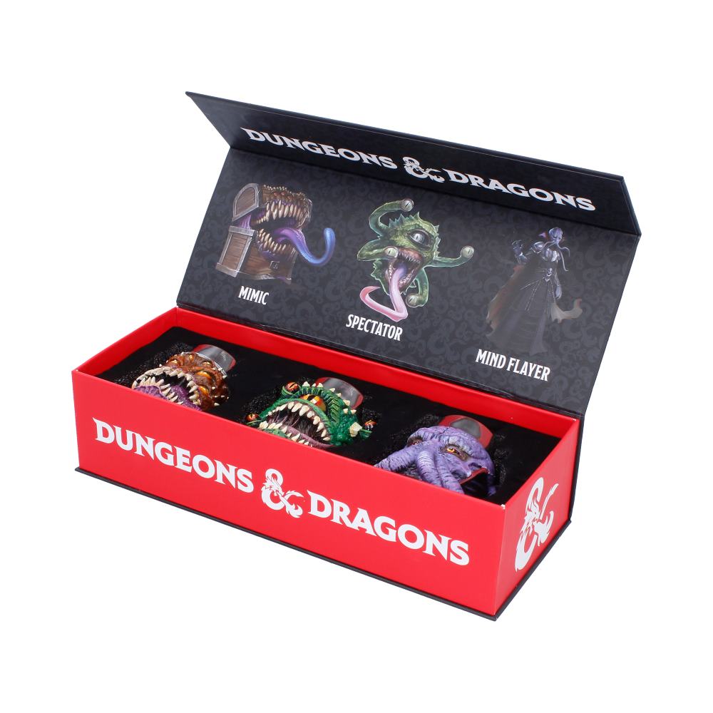 Dungeons & Dragons Mini Monster Tankards Set of 3 8.6cm – Nemesis Now