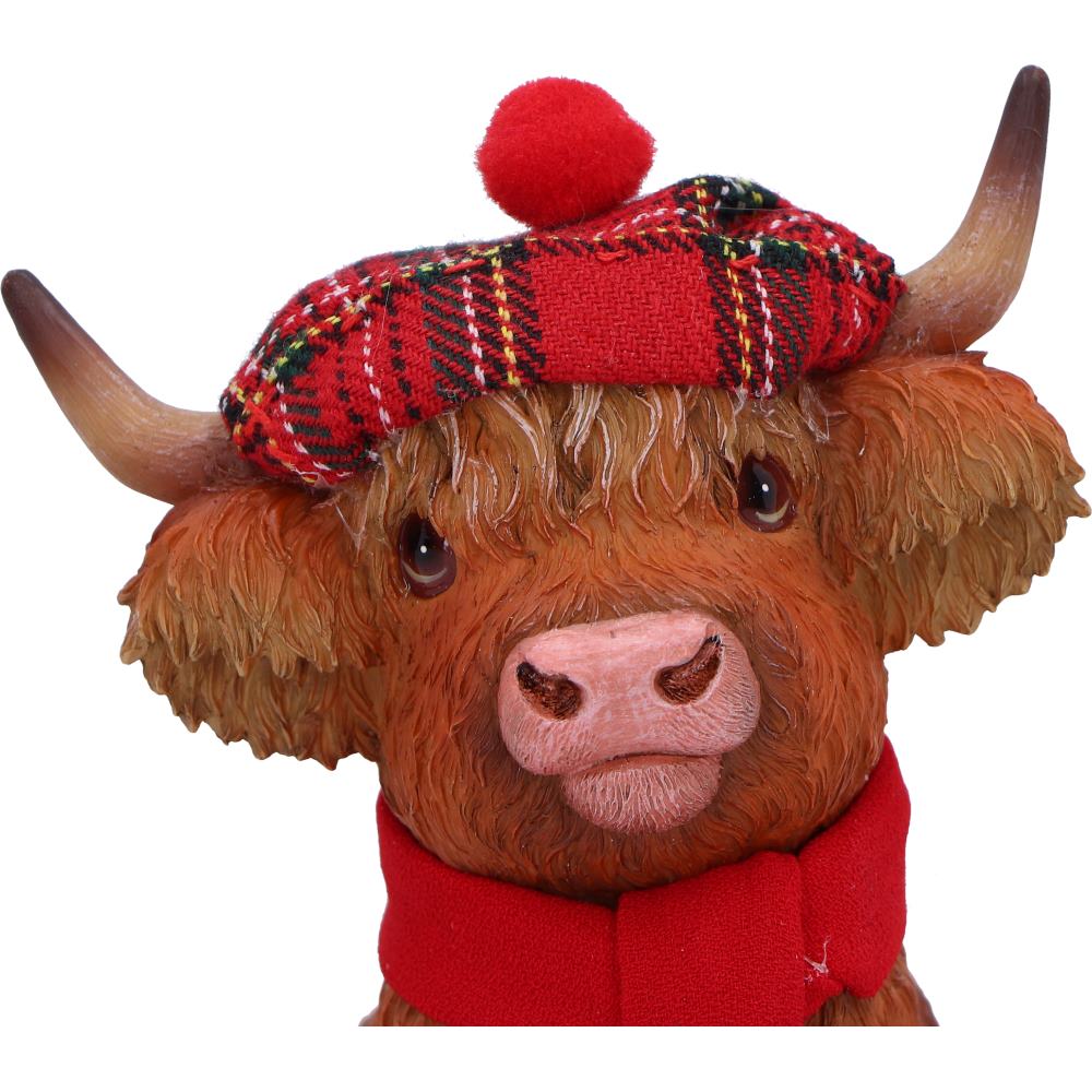 Nemesis Now Highland Tam Highland Cow Figurine – 11.2cm