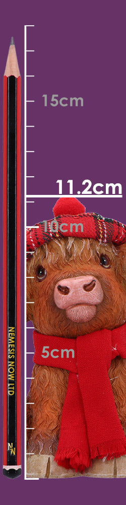 Nemesis Now Highland Tam Highland Cow Figurine – 11.2cm
