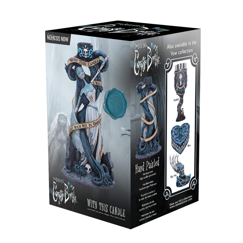 Corpse Bride “With This Candle” Vow Holder, 19cm