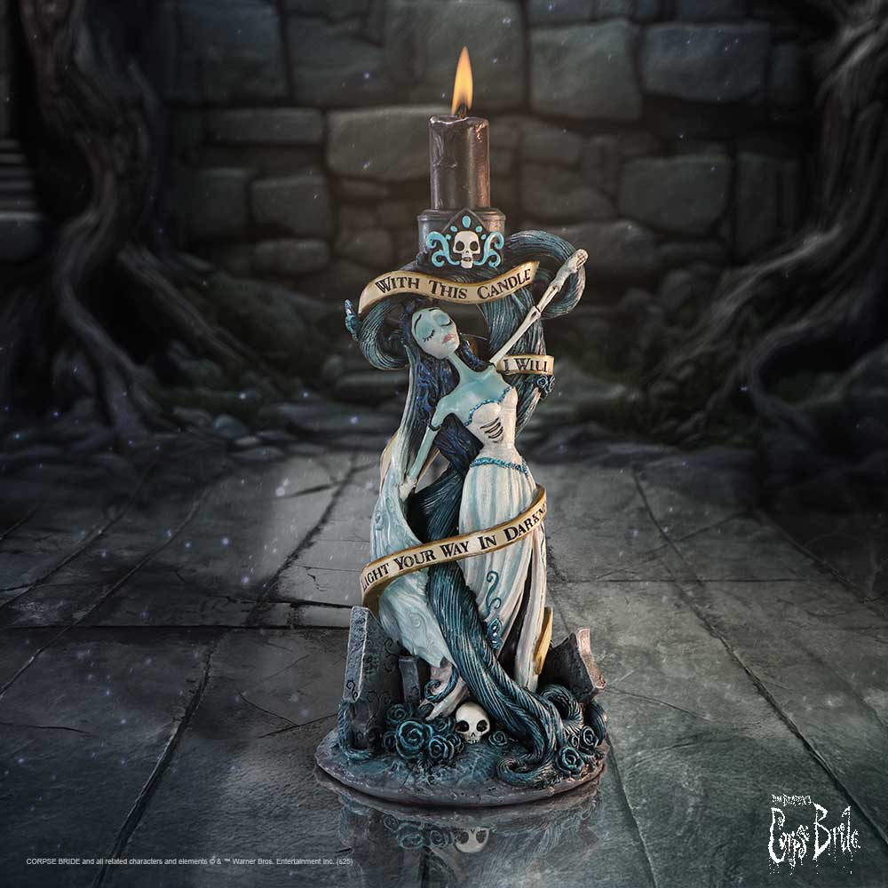 Corpse Bride “With This Candle” Vow Holder, 19cm