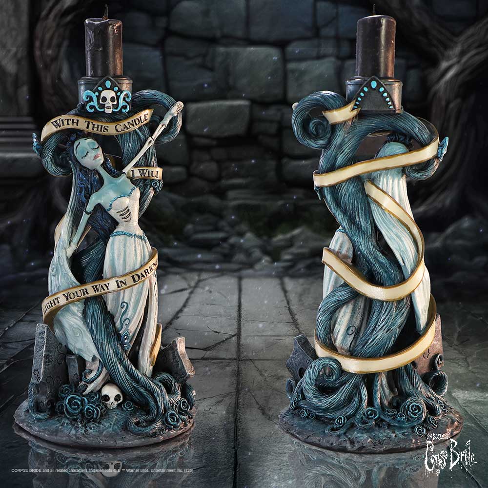 Corpse Bride “With This Candle” Vow Holder, 19cm