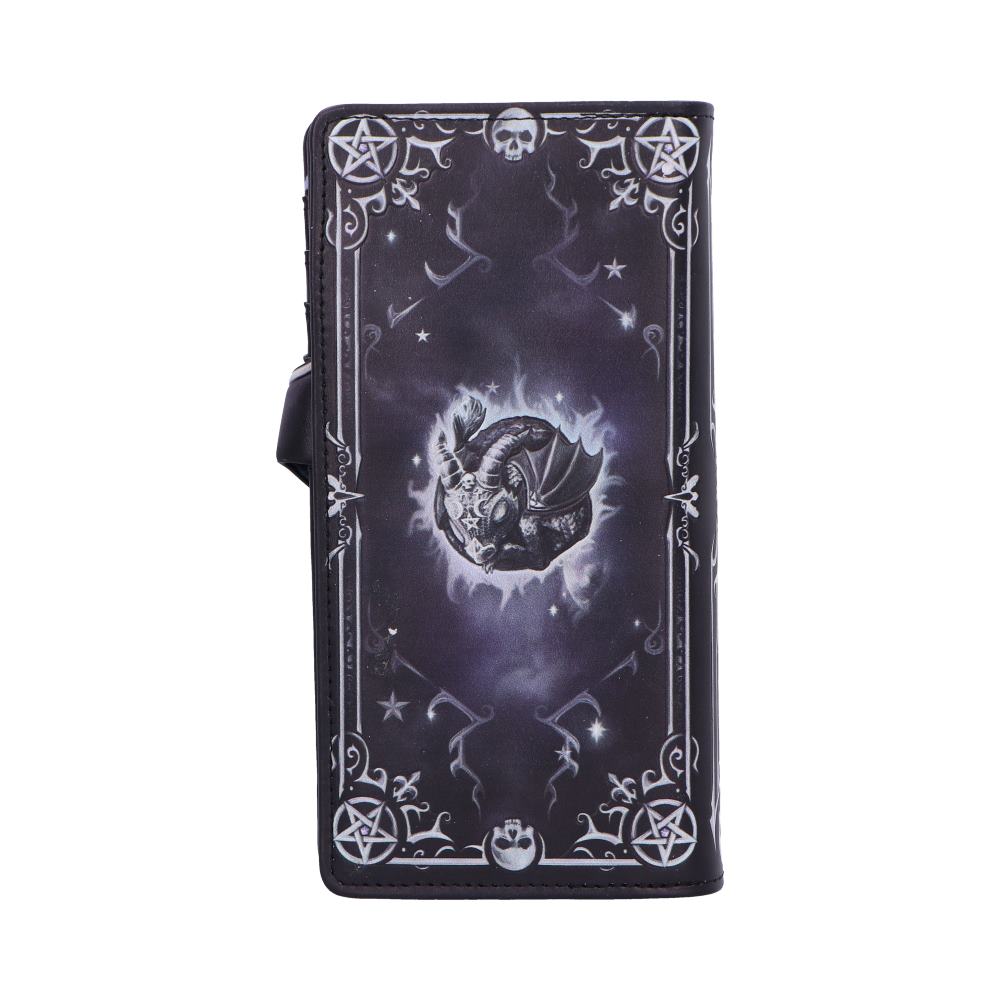 Nemesis Now Cult Cuties Moon of Lucifly Embossed Gothic Purse 18.5cm