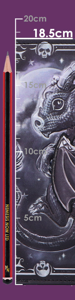 Nemesis Now Cult Cuties Moon of Lucifly Embossed Gothic Purse 18.5cm
