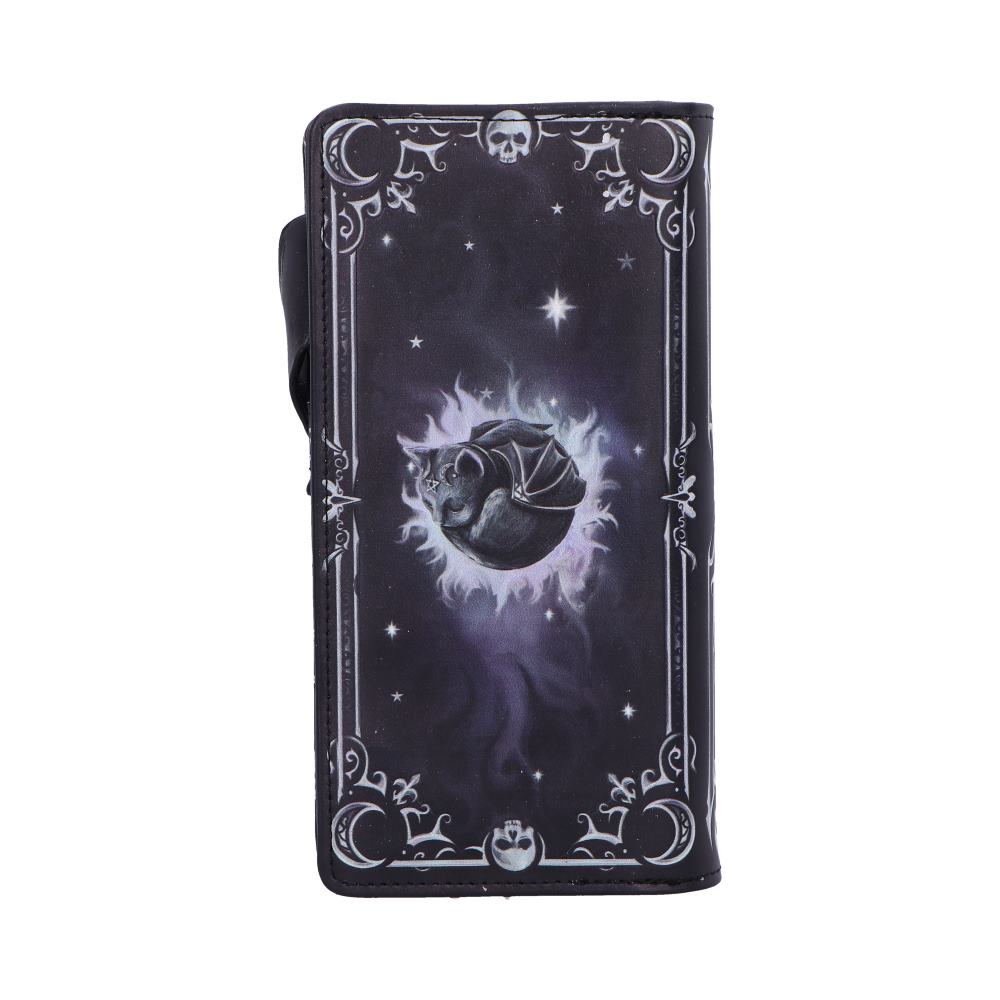 Nemesis Now Cult Cuties Moon of Malpuss Embossed Gothic Purse 18.5cm