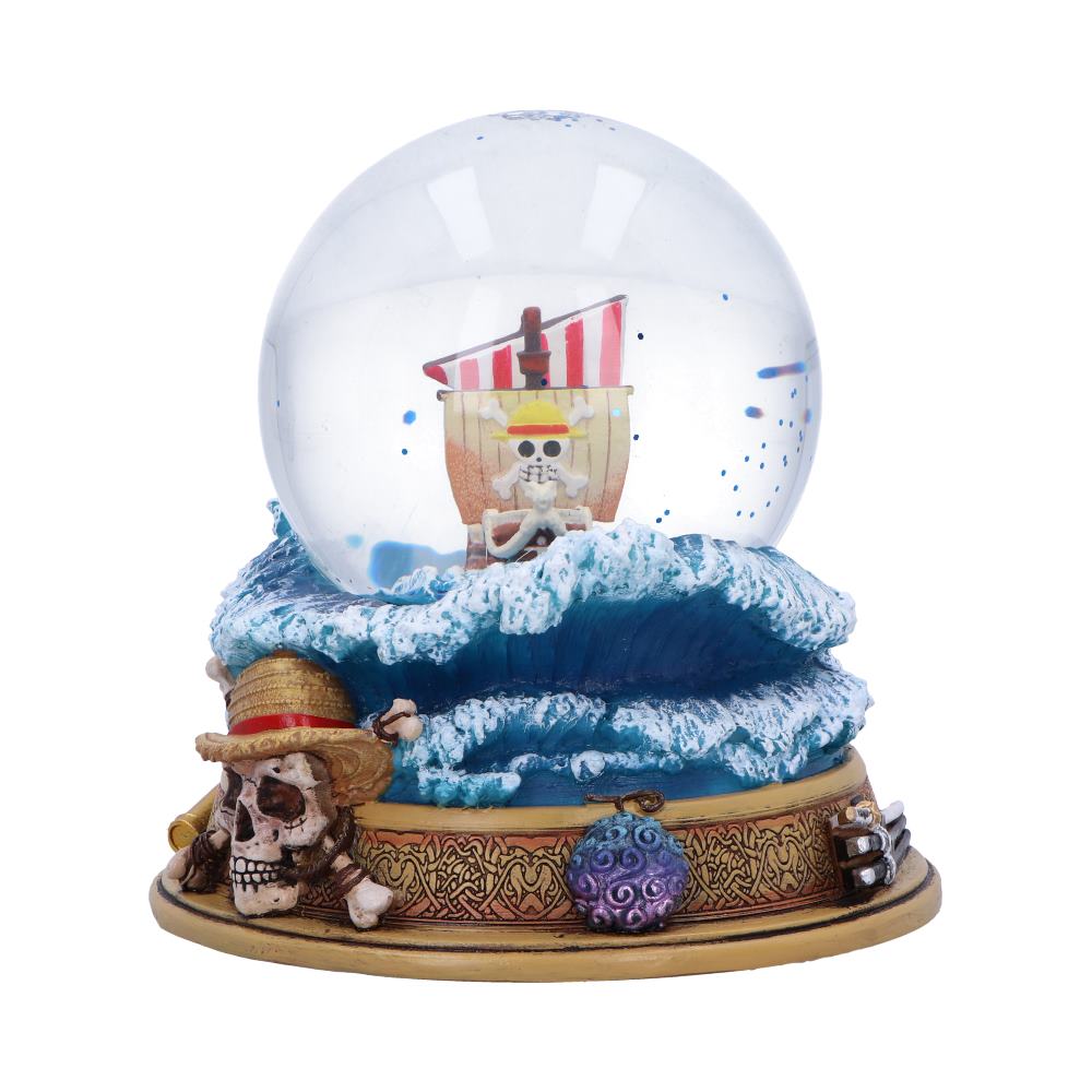 One Piece Going Merry Ship Snow Globe 14cm