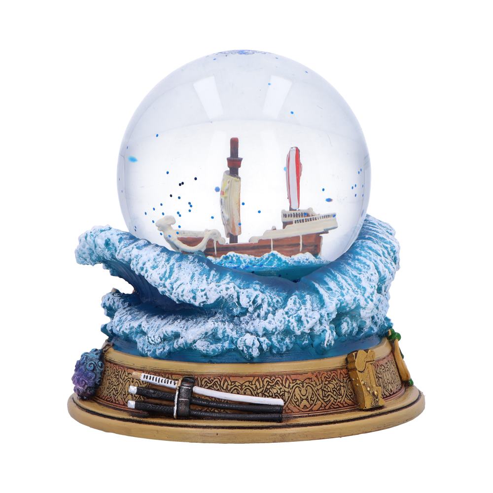 One Piece Going Merry Ship Snow Globe 14cm