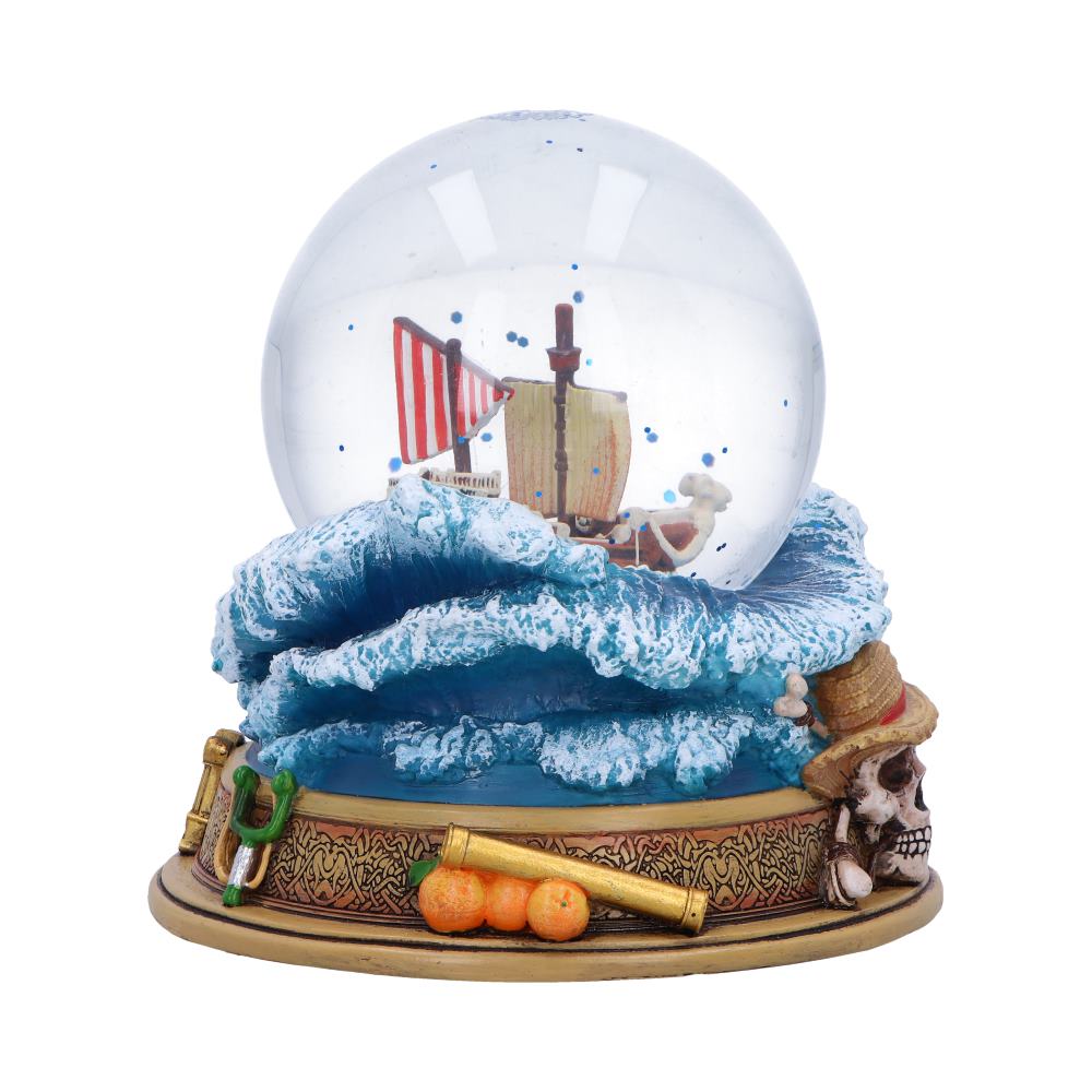 One Piece Going Merry Ship Snow Globe 14cm
