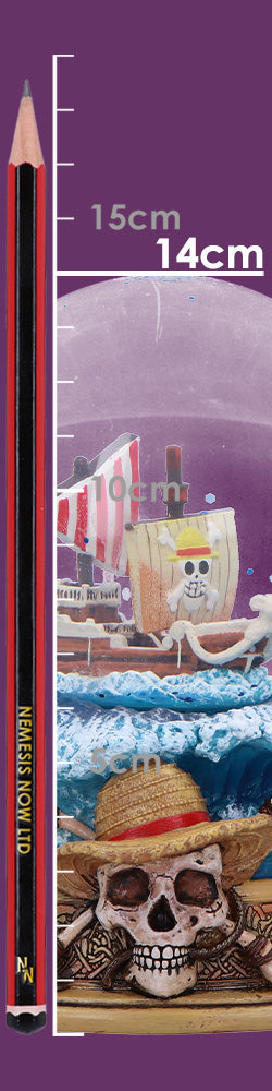 One Piece Going Merry Ship Snow Globe 14cm