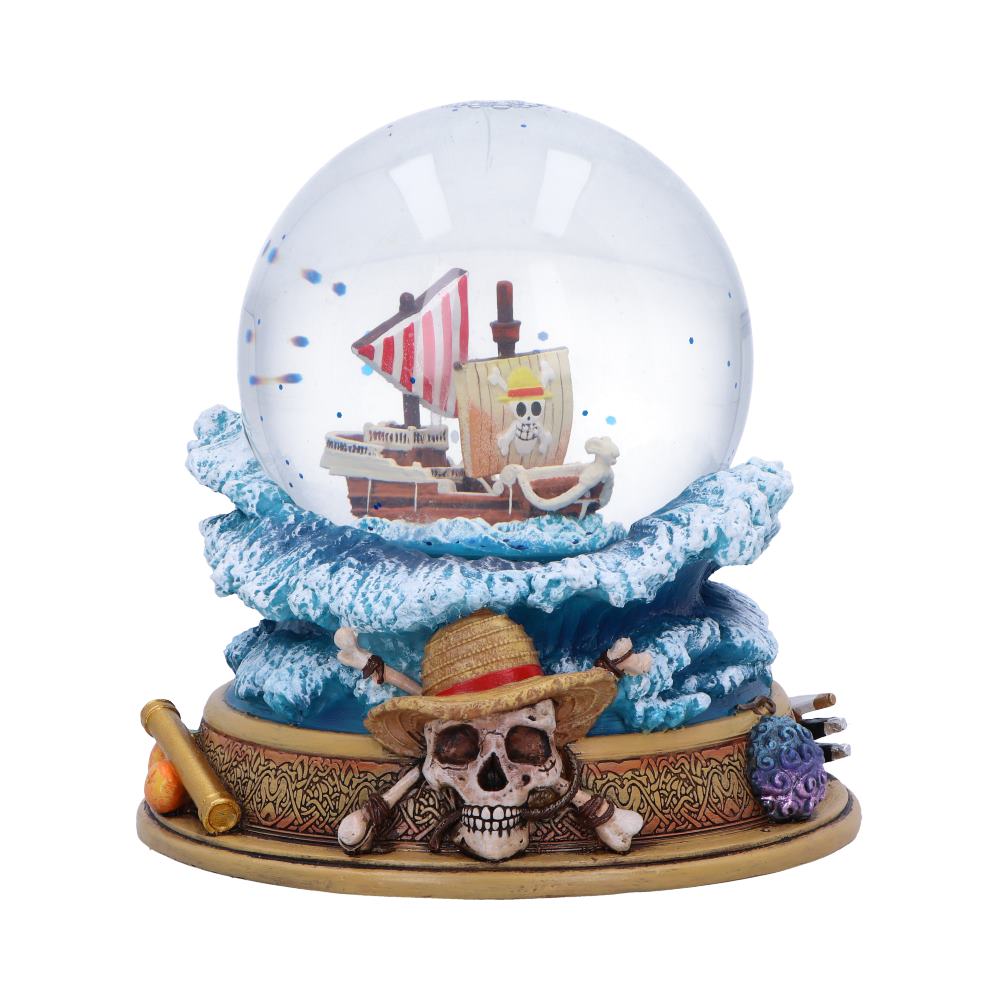 One Piece Going Merry Ship Snow Globe 14cm