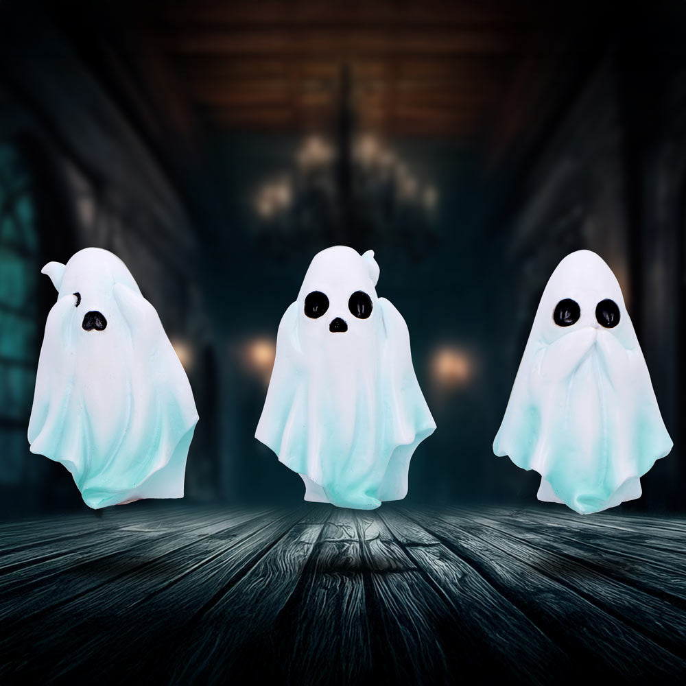 Nemesis Now Three Wise Ghost Figurines – 7.5cm Set of 3