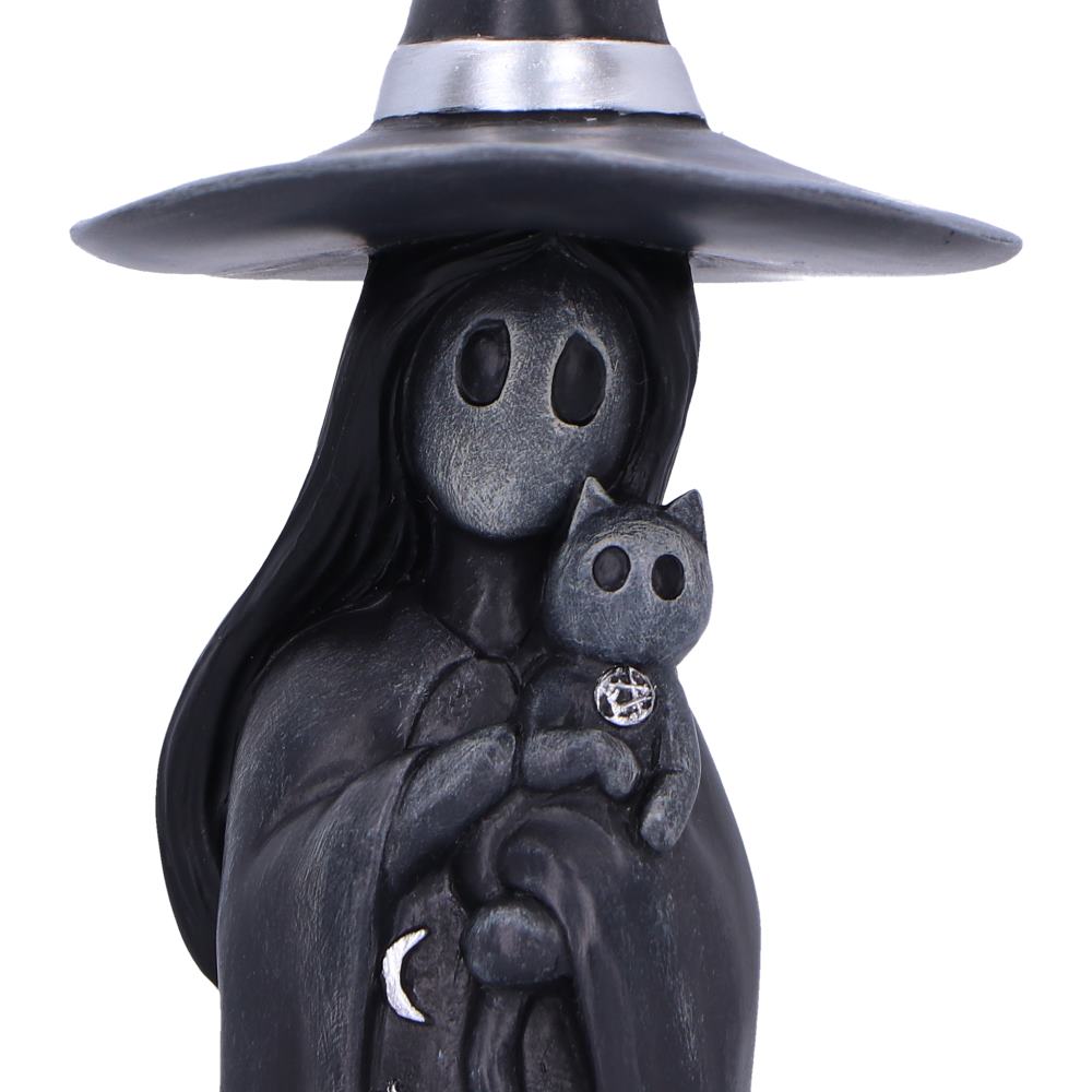 Nemesis Now Little Souls Aura Witch & Cats Figurine – 12.5cm