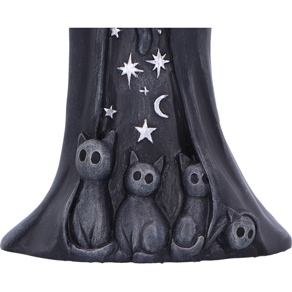 Nemesis Now Little Souls Aura Witch & Cats Figurine – 12.5cm