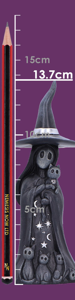 Nemesis Now Little Souls Aura Witch & Cats Figurine – 12.5cm