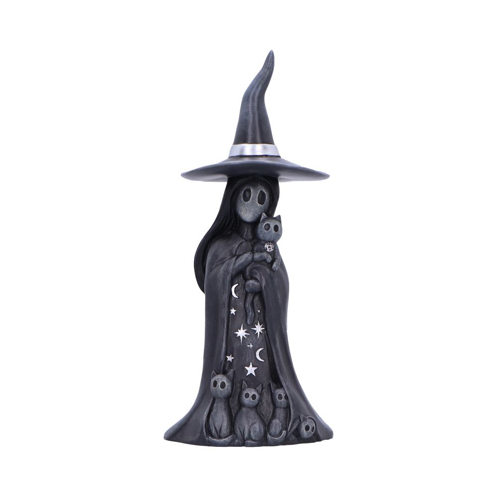 Nemesis Now Little Souls Aura Witch & Cats Figurine – 12.5cm