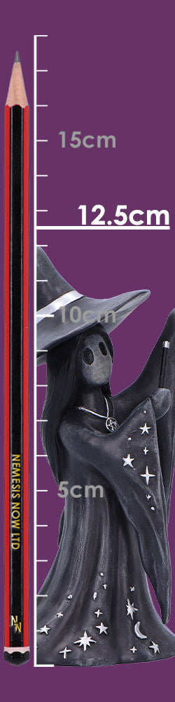Nemesis Now Little Souls Shimmer Witch & Cat Figurine – 12.5cm