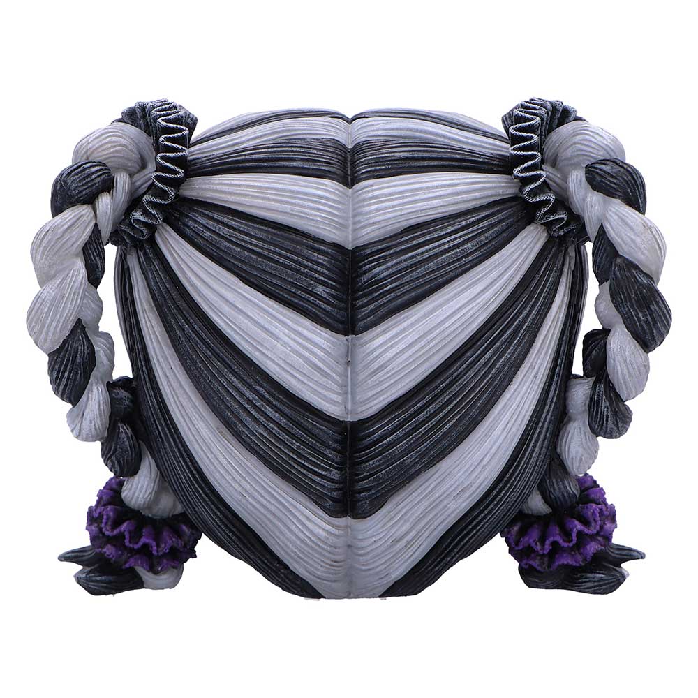 Drop Dead Gorgeous Creepy and Kooky Gothic Skull Figurine, 16cm