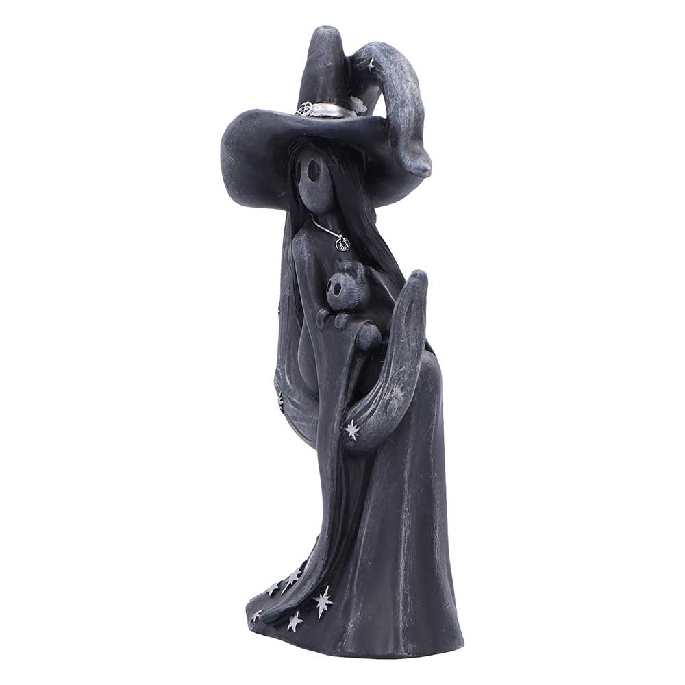 Nemesis Now Little Souls Glow Witch on Moon Figurine – 13.4cm