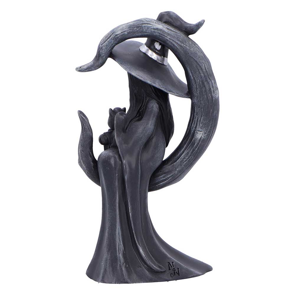 Nemesis Now Little Souls Glow Witch on Moon Figurine – 13.4cm