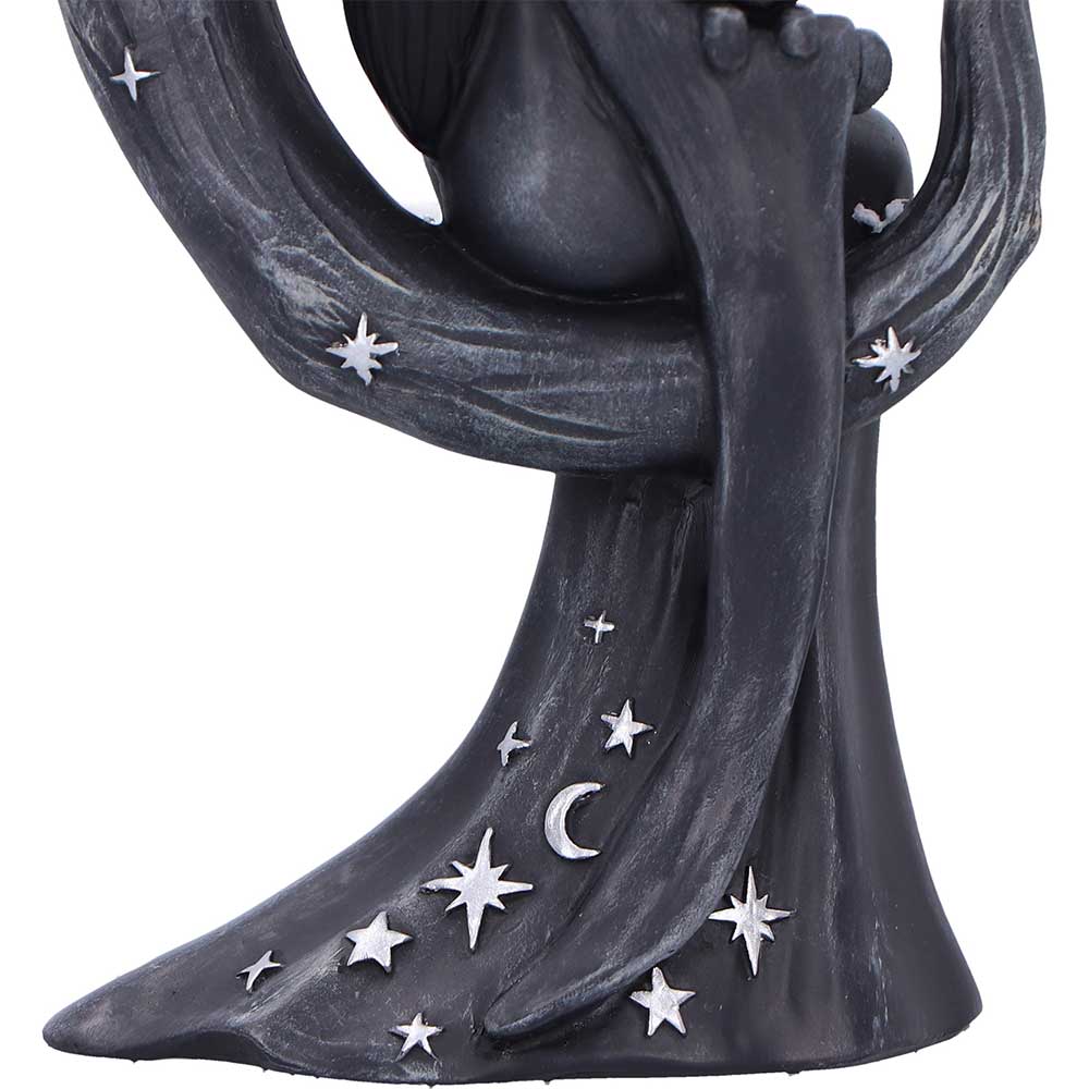 Nemesis Now Little Souls Glow Witch on Moon Figurine – 13.4cm