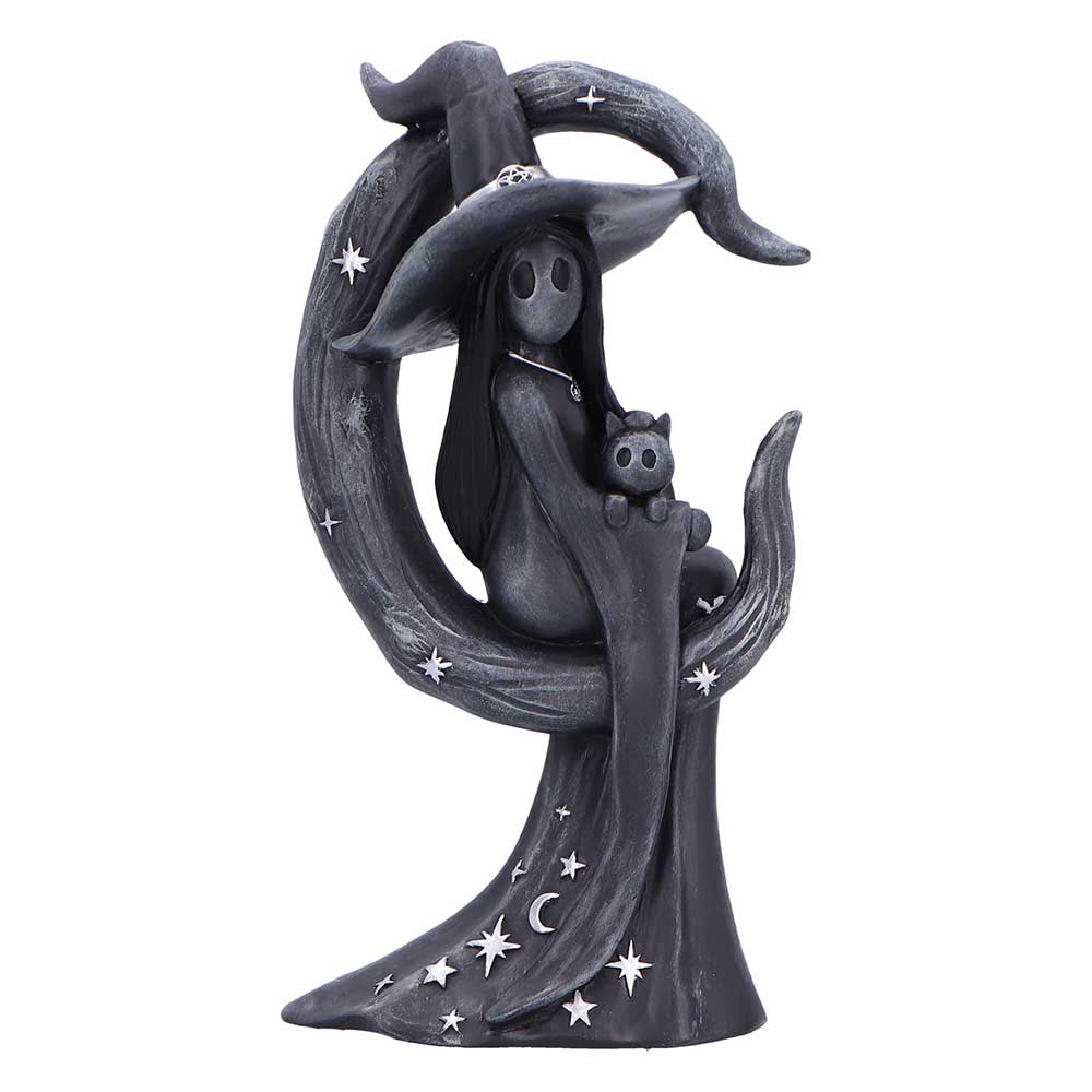Nemesis Now Little Souls Glow Witch on Moon Figurine – 13.4cm