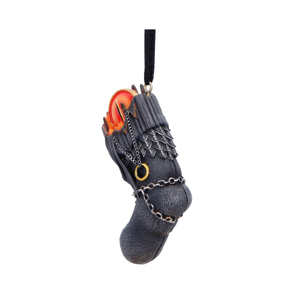 Lord of the Rings Sauron Christmas Stocking Ornament, 6.5cm