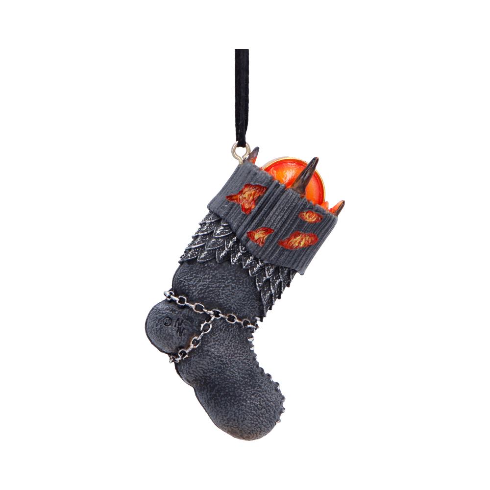 Lord of the Rings Sauron Christmas Stocking Ornament, 6.5cm