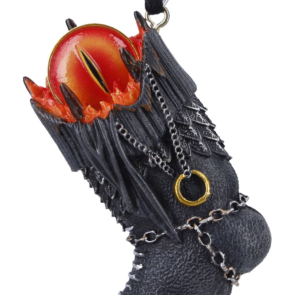 Lord of the Rings Sauron Christmas Stocking Ornament, 6.5cm