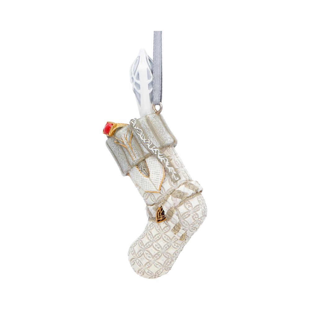 Lord of the Rings Gandalf the White Christmas Stocking Ornament, 7.5cm