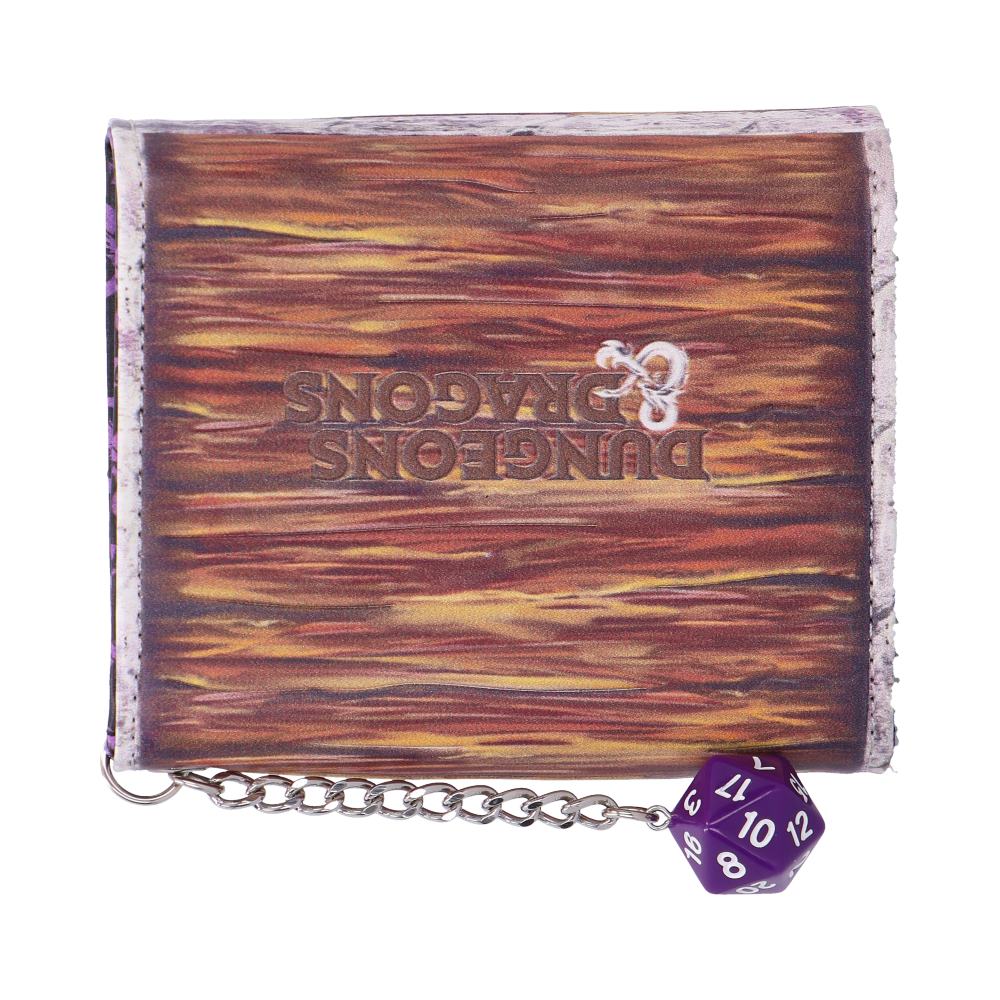 Dungeons & Dragons Embossed Mimic Wallet with D20 Charm – Nemesis Now