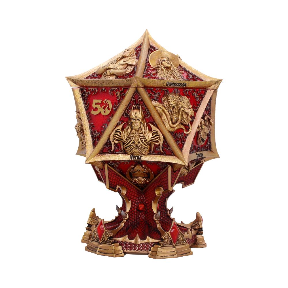 Dungeons & Dragons 50th Anniversary D20 Collector's Box 26cm – Nemesis Now