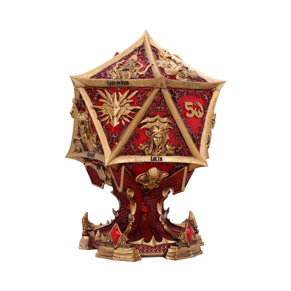Dungeons & Dragons 50th Anniversary D20 Collector's Box 26cm – Nemesis Now