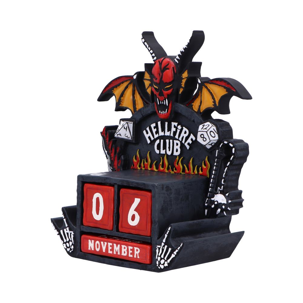 Stranger Things Hellfire Club Perpetual Calendar | Nemesis Now