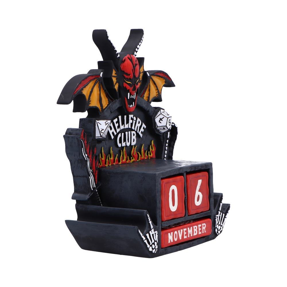 Stranger Things Hellfire Club Perpetual Calendar | Nemesis Now