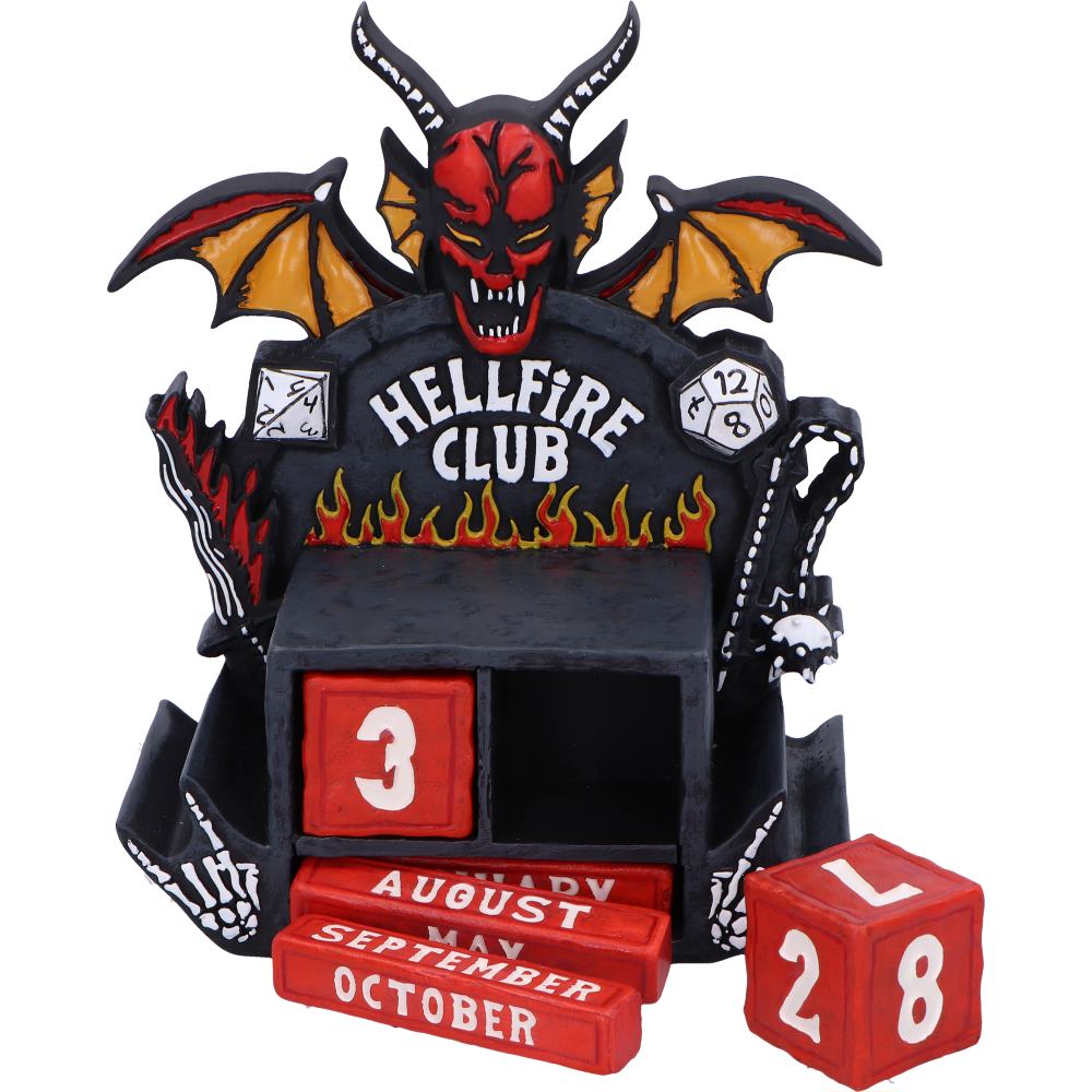 Stranger Things Hellfire Club Perpetual Calendar | Nemesis Now