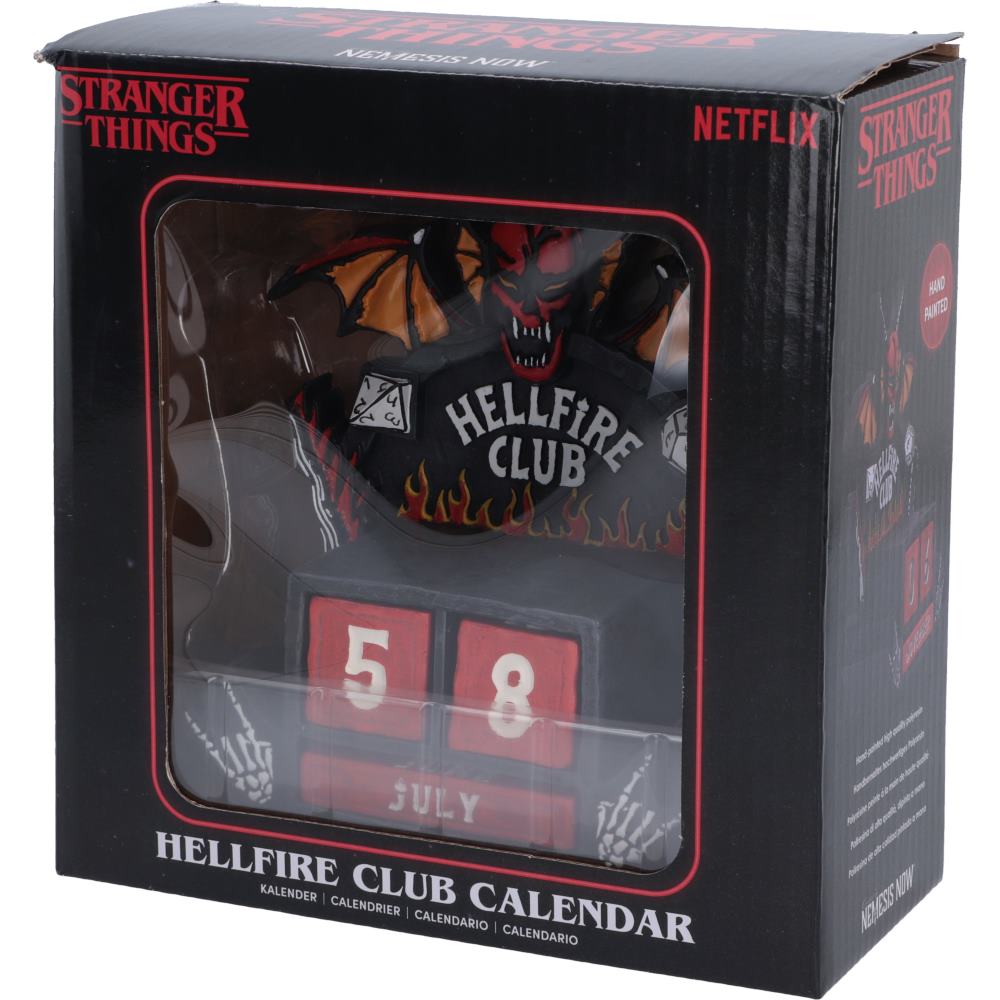 Stranger Things Hellfire Club Perpetual Calendar | Nemesis Now